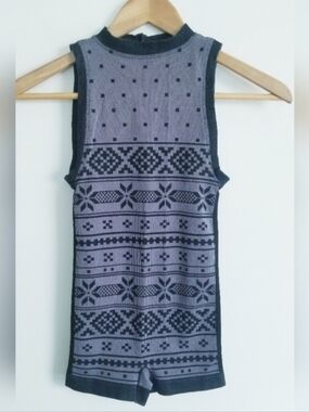 Free People Intimately Seamless Stretchable Sleeveless Romper Size XS/S